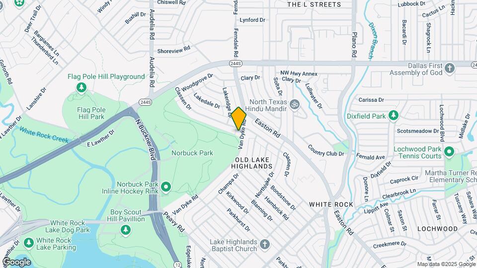 10215 Van Dyke Rd Map and Location Details