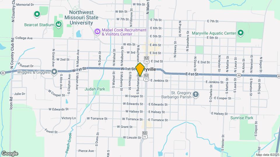 133 S Buchanan St Map and Location Details