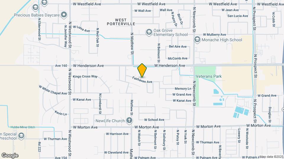 732 N Walch Way Map and Location Details