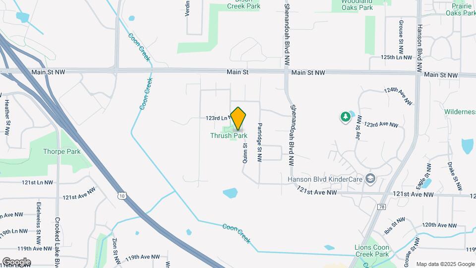 12272 Quinn St Map and Location Details