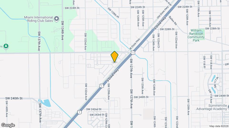 23379 SW 128th Ave Mapa y Detalles de la Ubicación