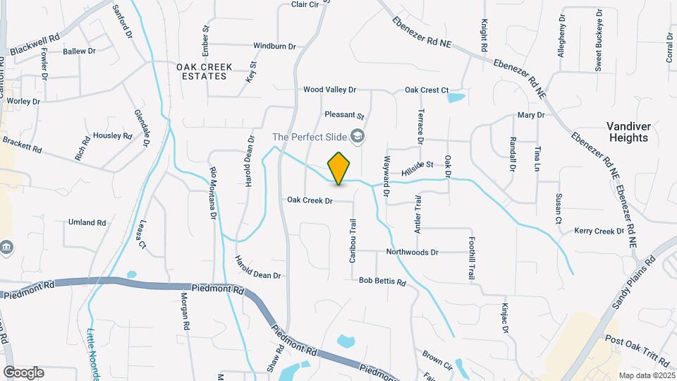 1510 Oak Creek Dr Map and Location Details