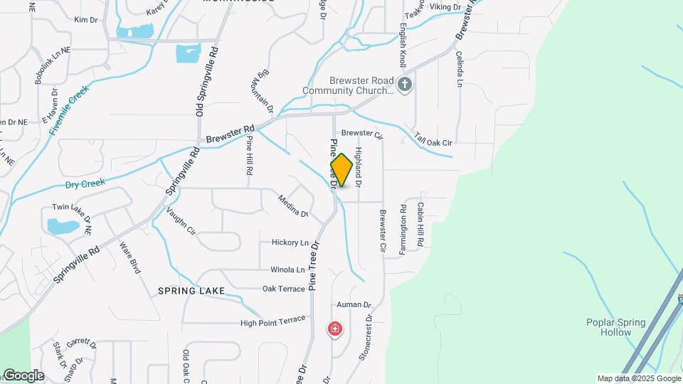 1505 Pine Tree Dr Map and Location Details