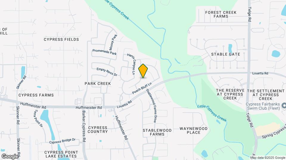 15223 Sunlight Bay Ct Map and Location Details