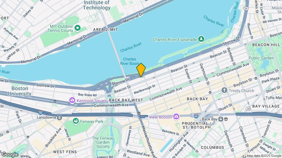 454 Beacon St Map and Location Details