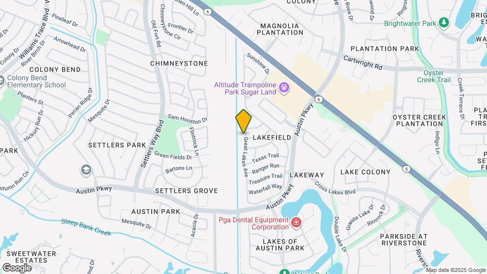 2814 Great Lakes Ave Map and Location Details