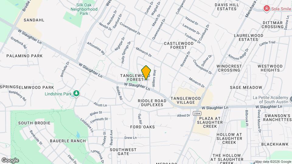 9904 Briar Ridge Dr Map and Location Details