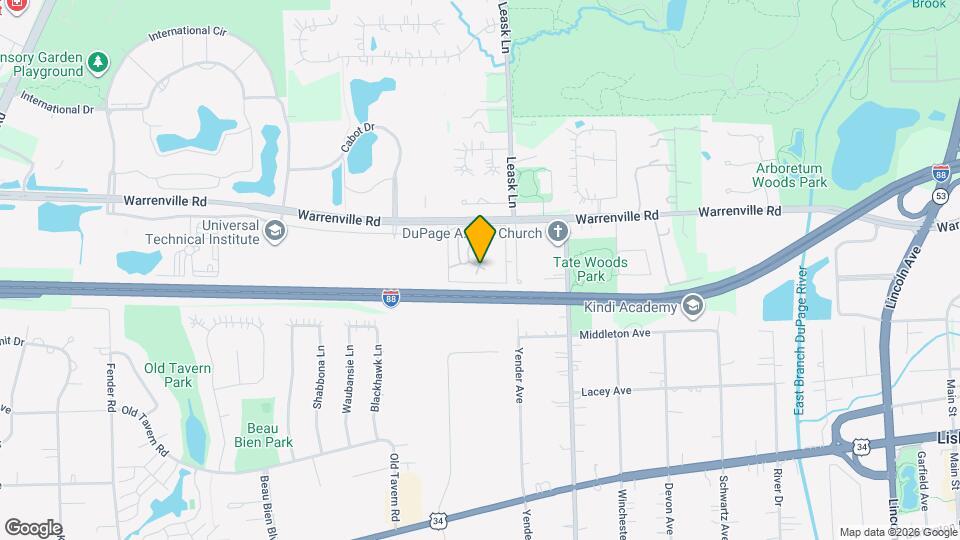 2160 Cherry Ln Map and Location Details