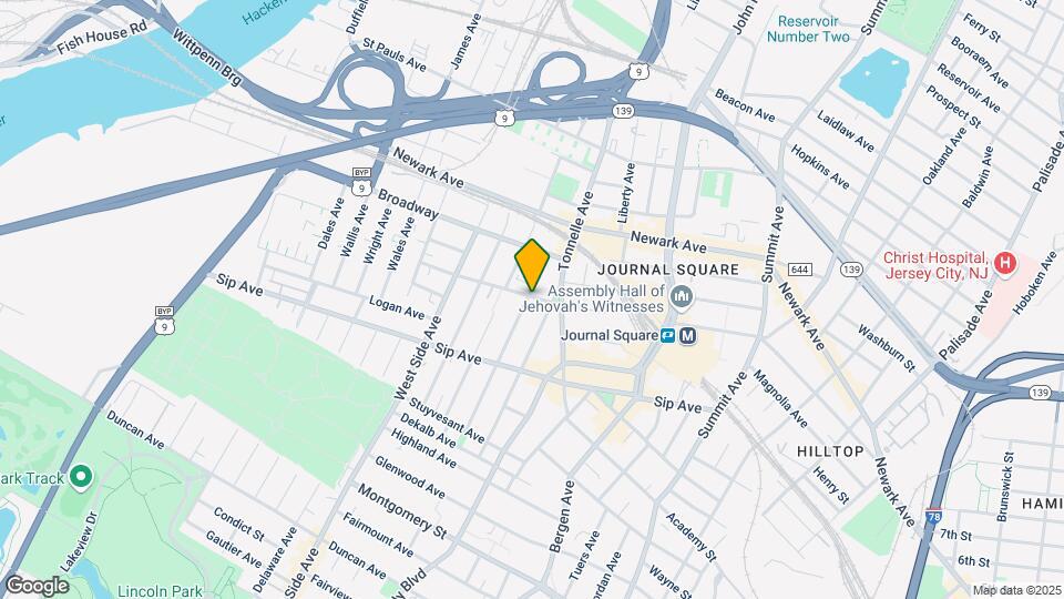 863 Pavonia Ave Mapa y Detalles de la Ubicación