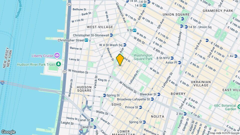 189-195 Bleecker St Map and Location Details