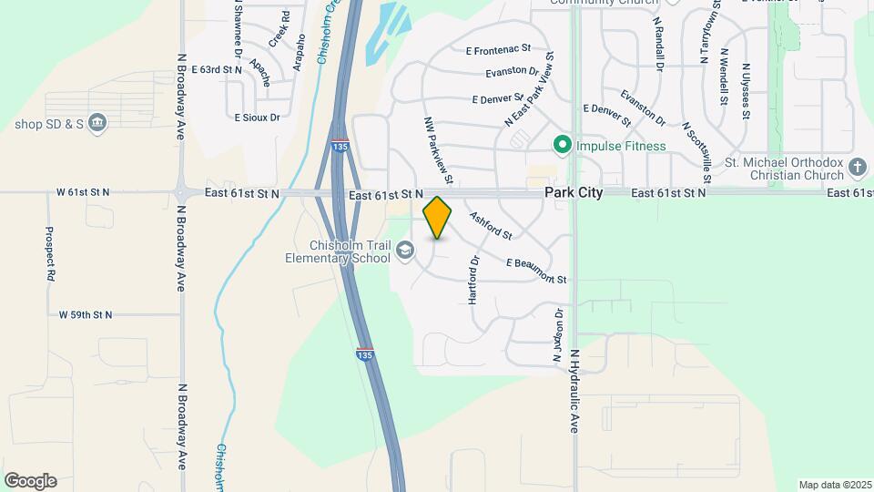 6110 N Forestor Dr Map and Location Details