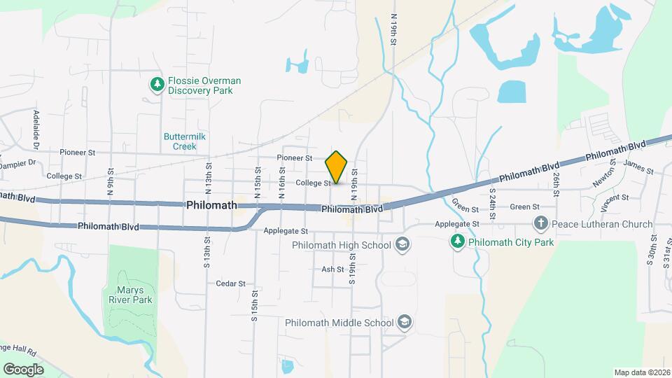 1810 College St Map and Location Details