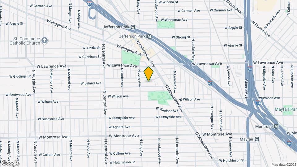 5328 W Leland Ave Map and Location Details
