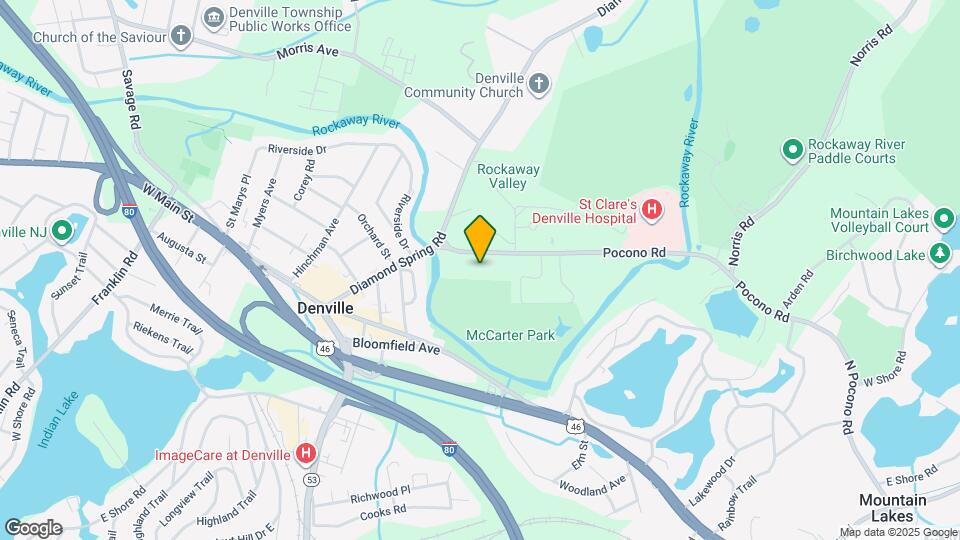 16 Pocono Rd Map and Location Details