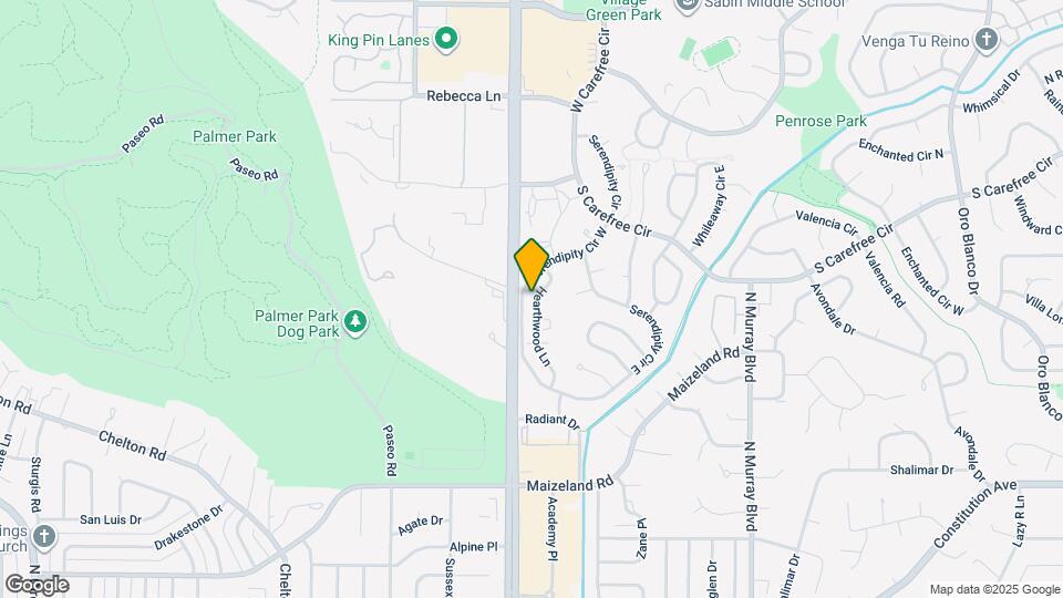 2780 Hearthwood Ln Map and Location Details