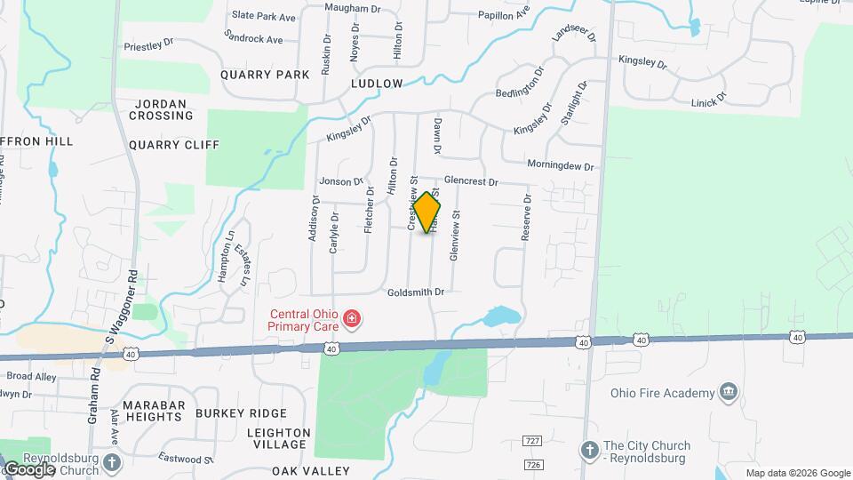 1309 Hanson St Map and Location Details