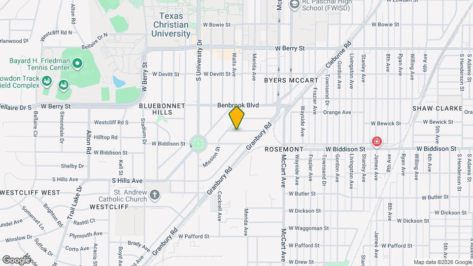 2809 W Bewick St Map and Location Details