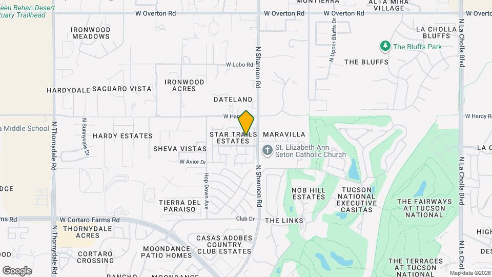 2959 W Agena Dr Map and Location Details