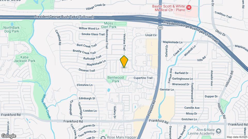 18716 Greenside Dr Map and Location Details