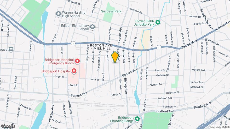 308 Willow St Map and Location Details