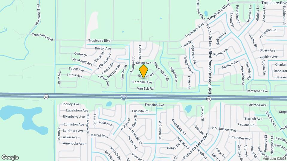 7828 Tarabilla Ave Map and Location Details