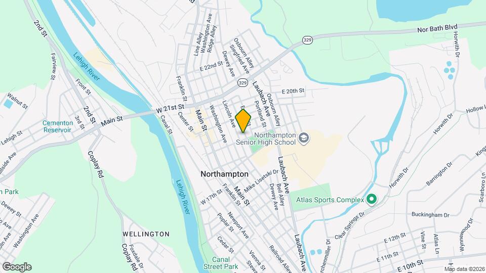 1807 Lincoln Ave Mapa y Detalles de la Ubicación