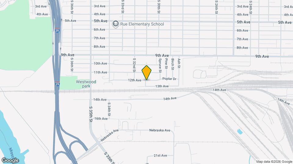 3033-3012 12th Ave Map and Location Details