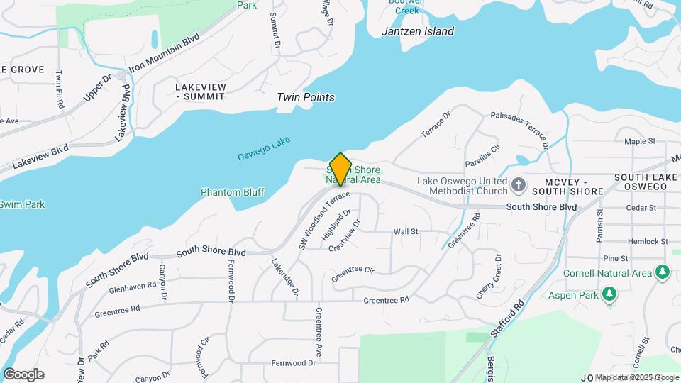 1581 SW Woodland Terrace Mapa y Detalles de la Ubicación