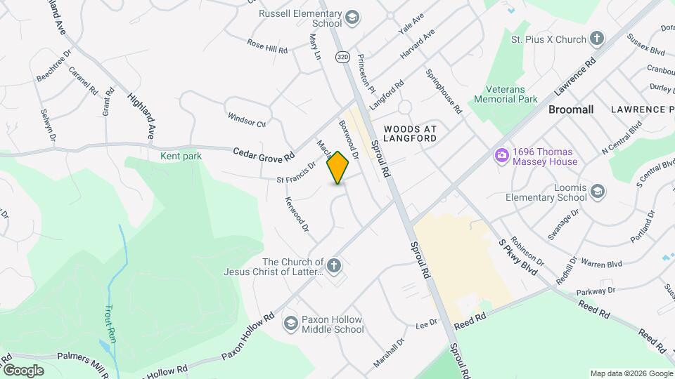 700 Hedgerow Dr, Unit 2 bedroom 3rd floor Mapa y Detalles de la Ubicación