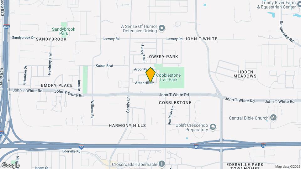 7524 Arbor Hill Dr Map and Location Details