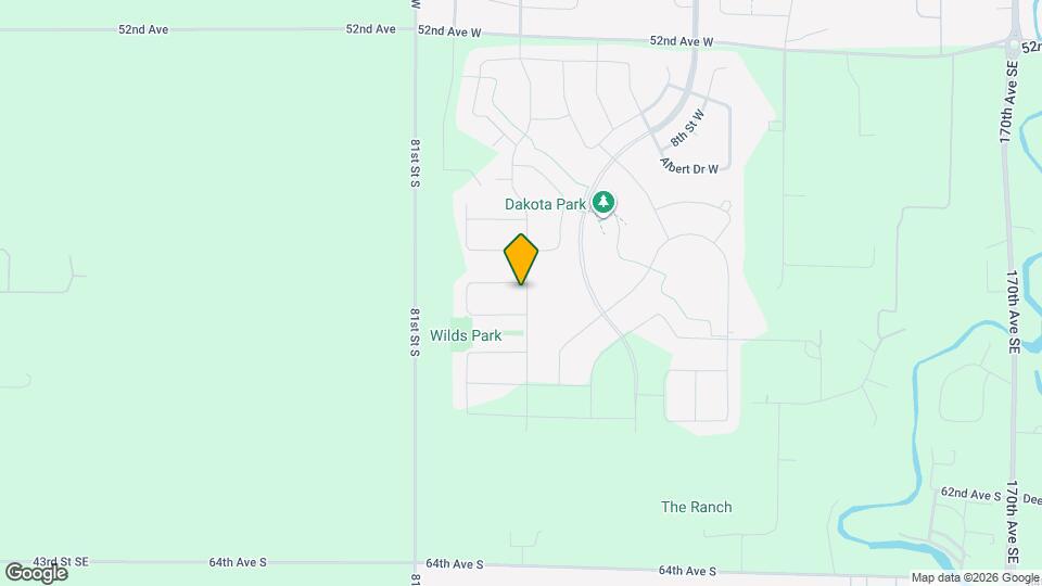 1105 Jill Dr W Map and Location Details