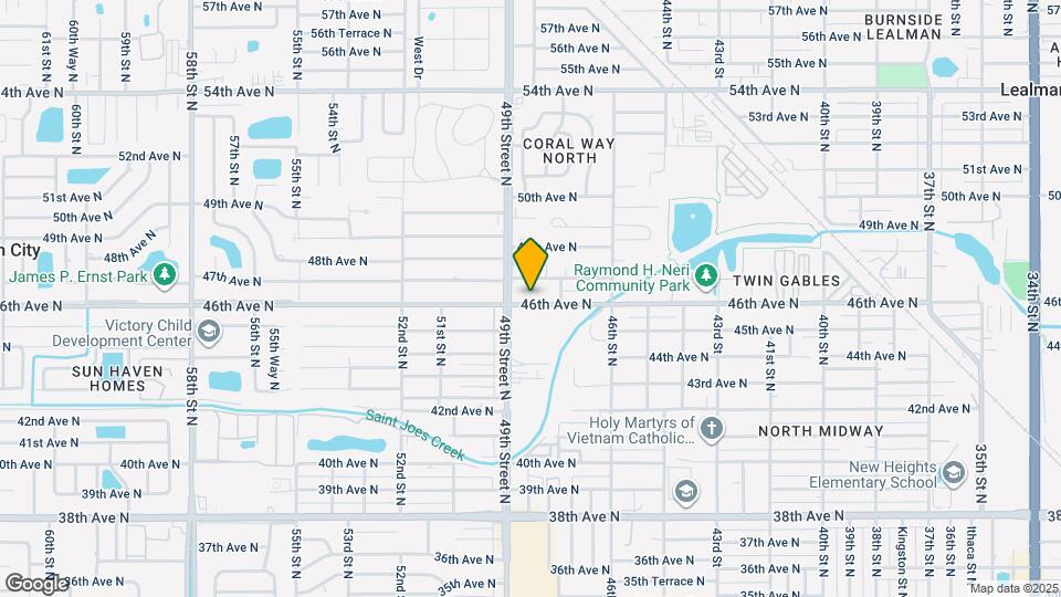 4817 46th Ave N Map and Location Details