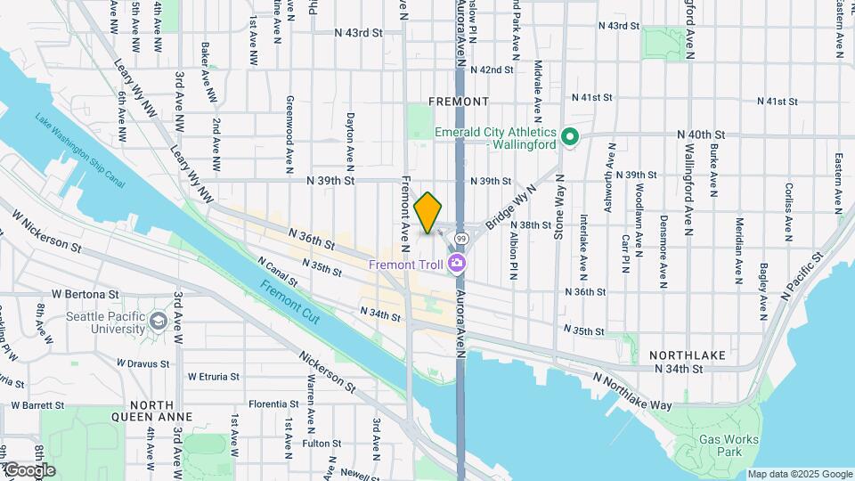 3633 Linden Ave Map and Location Details