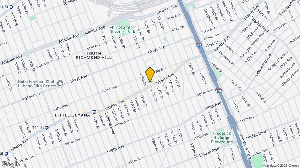 126-15 Liberty Ave Map and Location Details