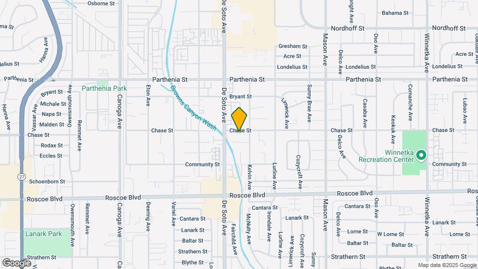 20826 Chase St Map and Location Details