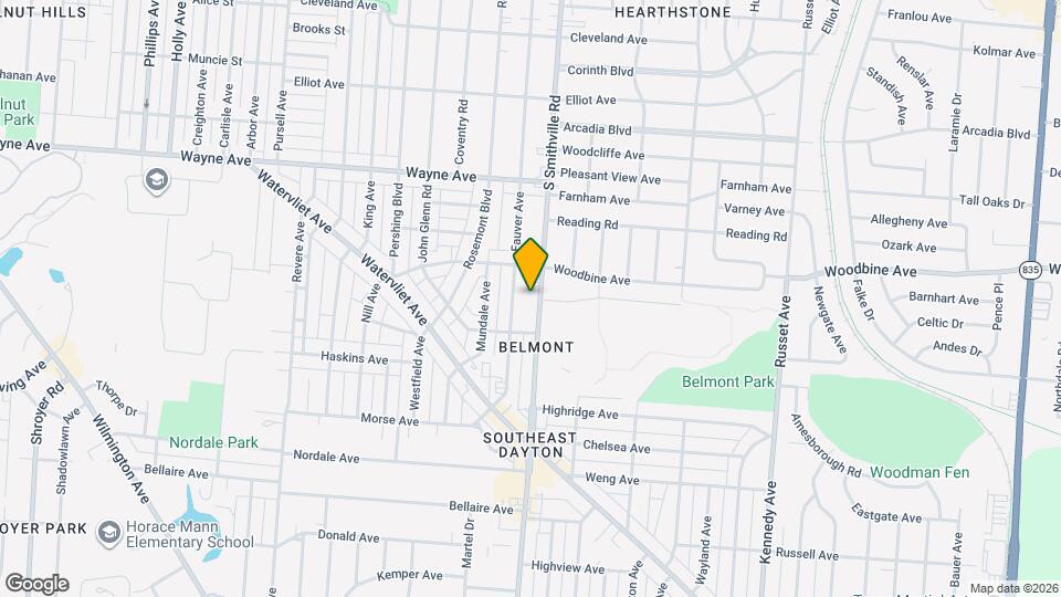 2231 S Smithville Rd Map and Location Details