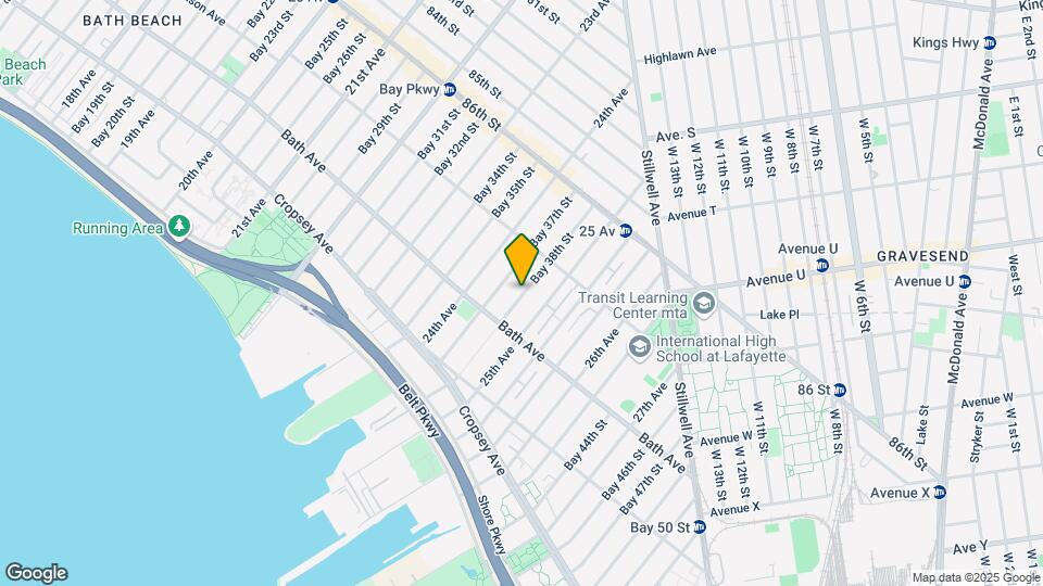 136 Bay 38th St Map and Location Details