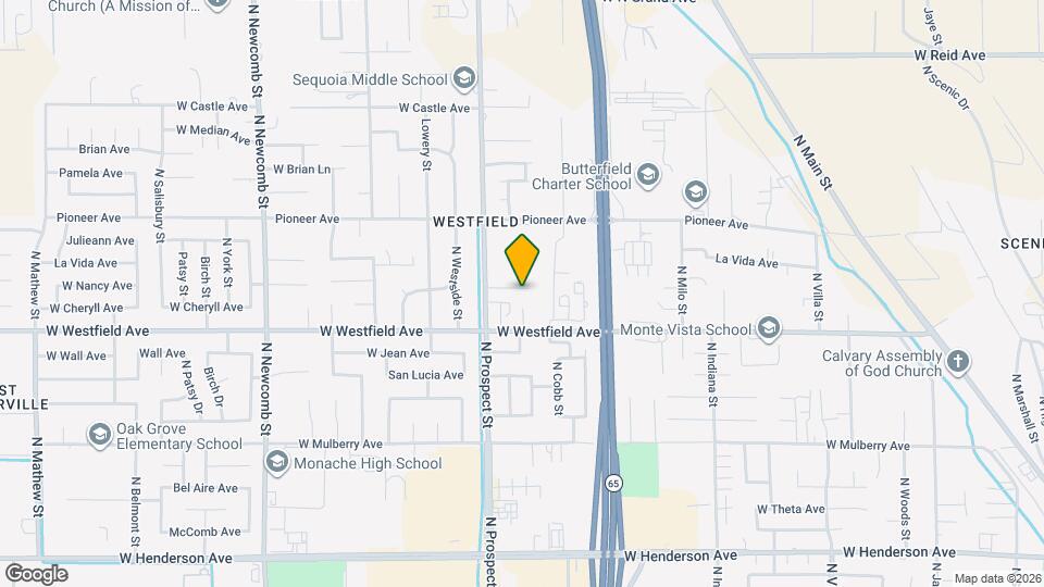 1139 W Glenn Ct Map and Location Details