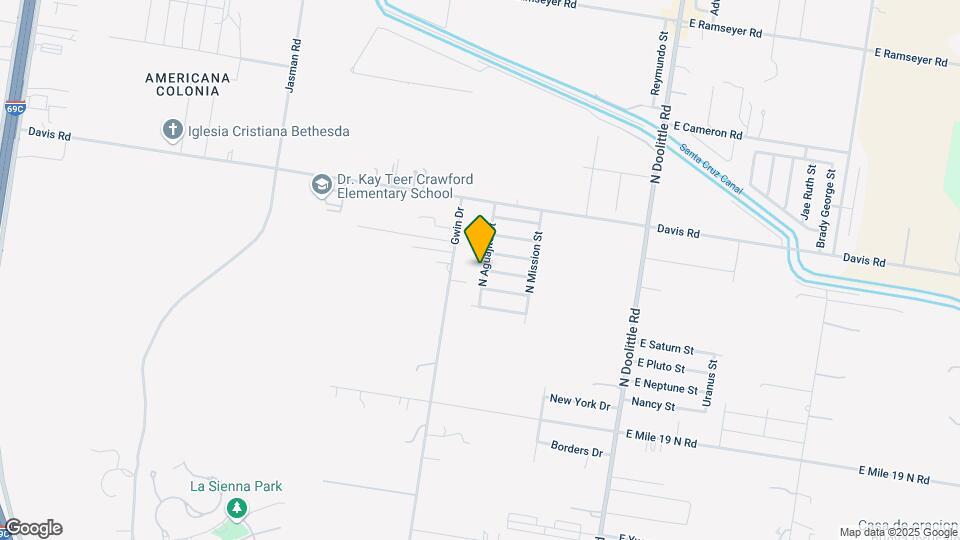 4915 N Aguajito St Map and Location Details