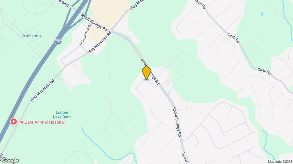 6231 Huntcliff Dr Map and Location Details