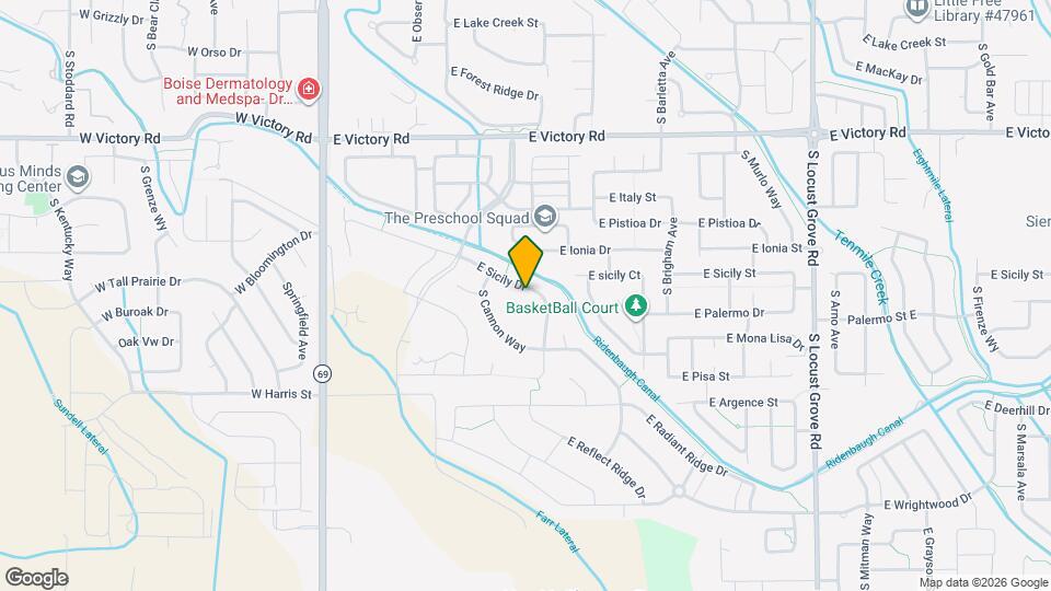 669 E Sicily Dr Map and Location Details