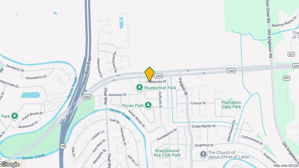 411 Petunia St Map and Location Details