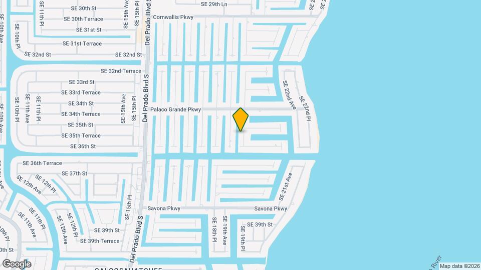 3510 SE 19th Pl Map and Location Details