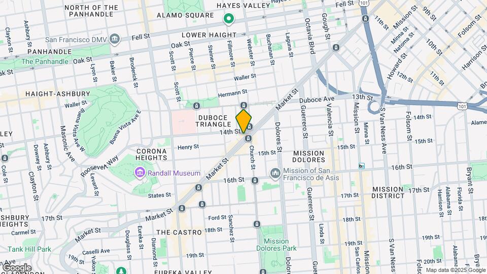 2120-2122 Market St Map and Location Details