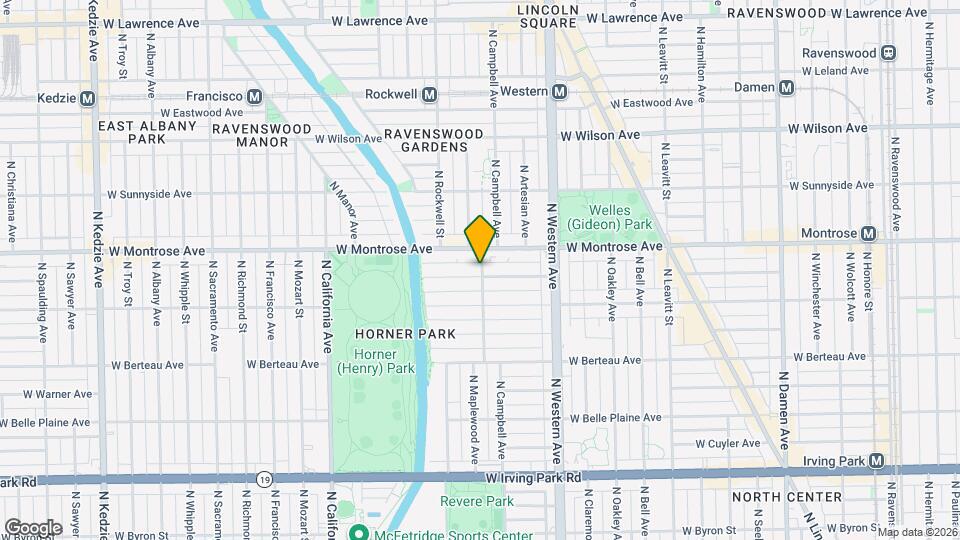4336 N Campbell Ave, Unit 3 Mapa y Detalles de la Ubicación