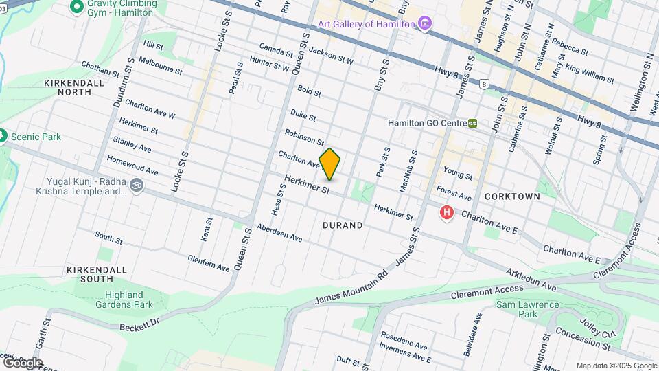 102 Herkimer St Map and Location Details