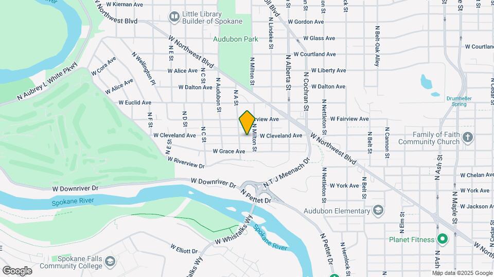 2811 W Cleveland Ave Map and Location Details