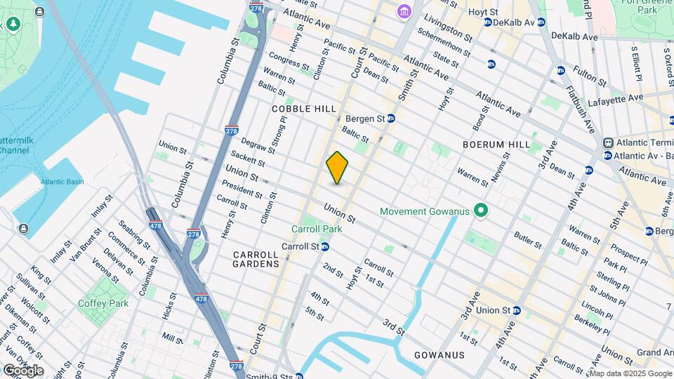 337 Sackett St Map and Location Details