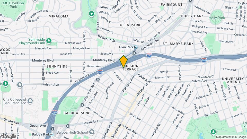 241 Tingley St Map and Location Details