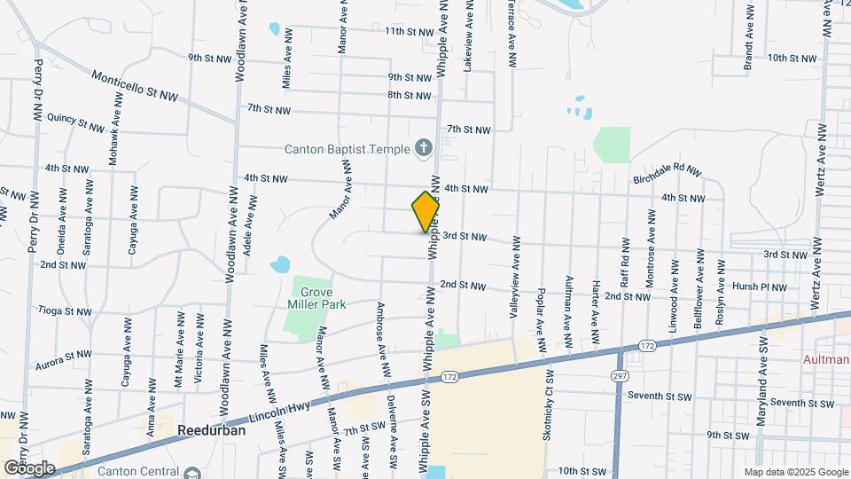 255 Whipple Ave NW Map and Location Details